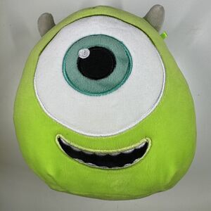 Disney Pixar Mike Wazowski Squishmallows Plush 7 Inch Green Cyclops Monsters Inc